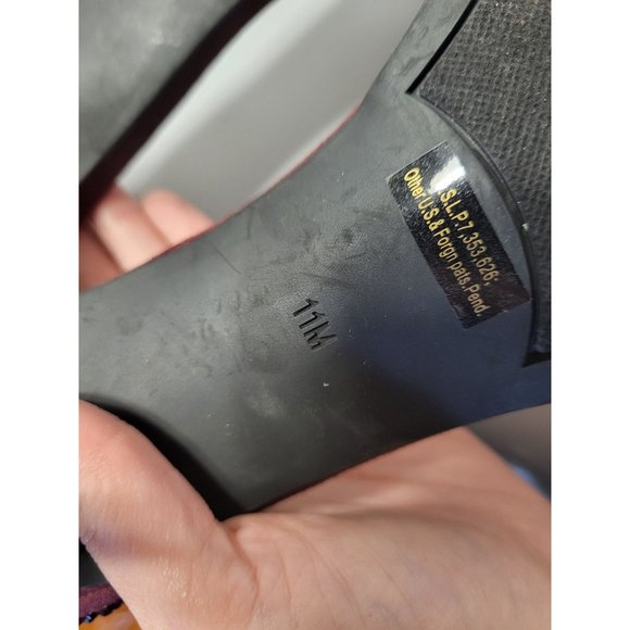 Marc Fisher Burgundy Rhinestone Stiletto Heels size 11 - Picture 7 of 7